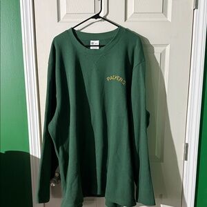 Nike Forest Green Sweatshirt with Gold Text